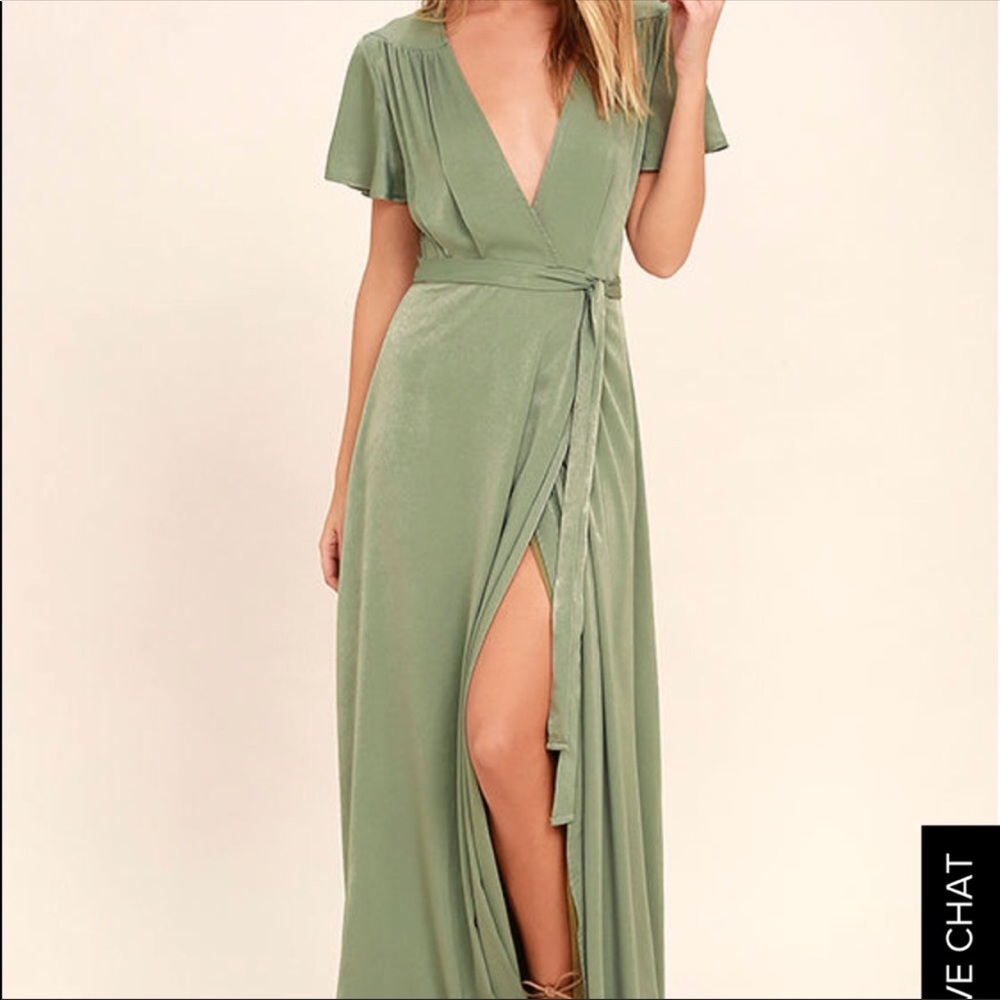 GORGEOUS LULU’s S Wrap Dress!!!